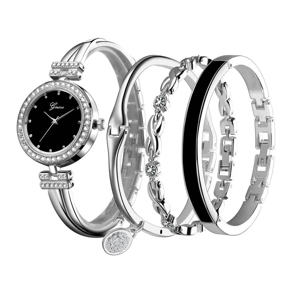 GIANVE Ladies Elegant Quartz Watch Slim Case Timepiece
