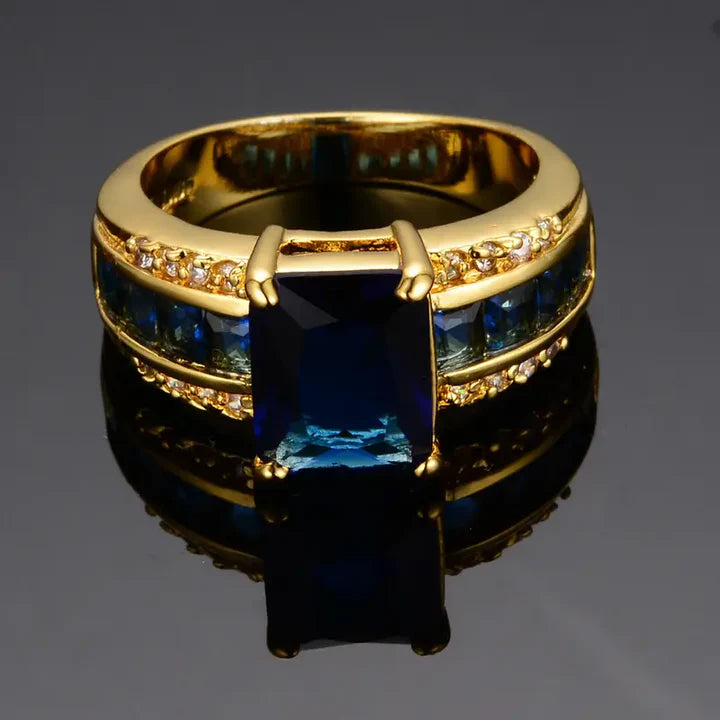 Kassira Bluemont Gold Ring