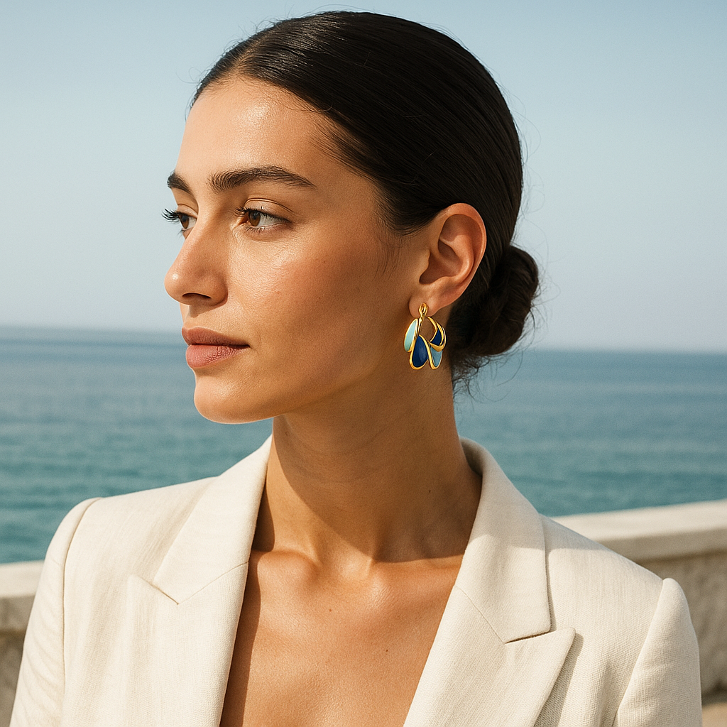 Brenda | Enameled Waves of the Morning