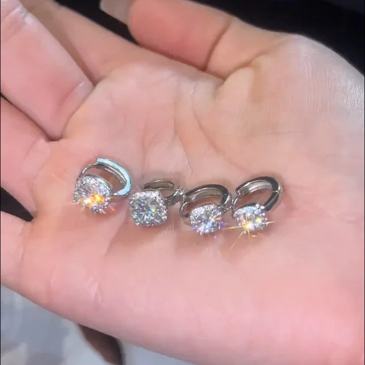 Nadine square earrings