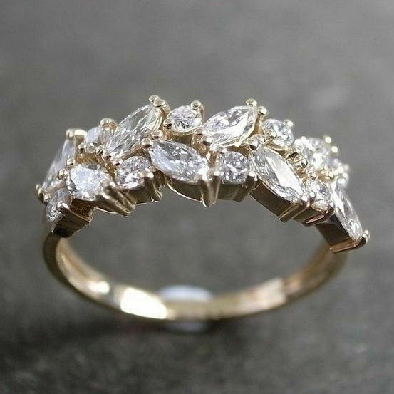 1+1 Offer: Vintage Zirconia Ring