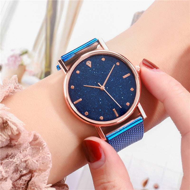 Xingkong Womens Refined Timeless Silicone Mesh Watch
