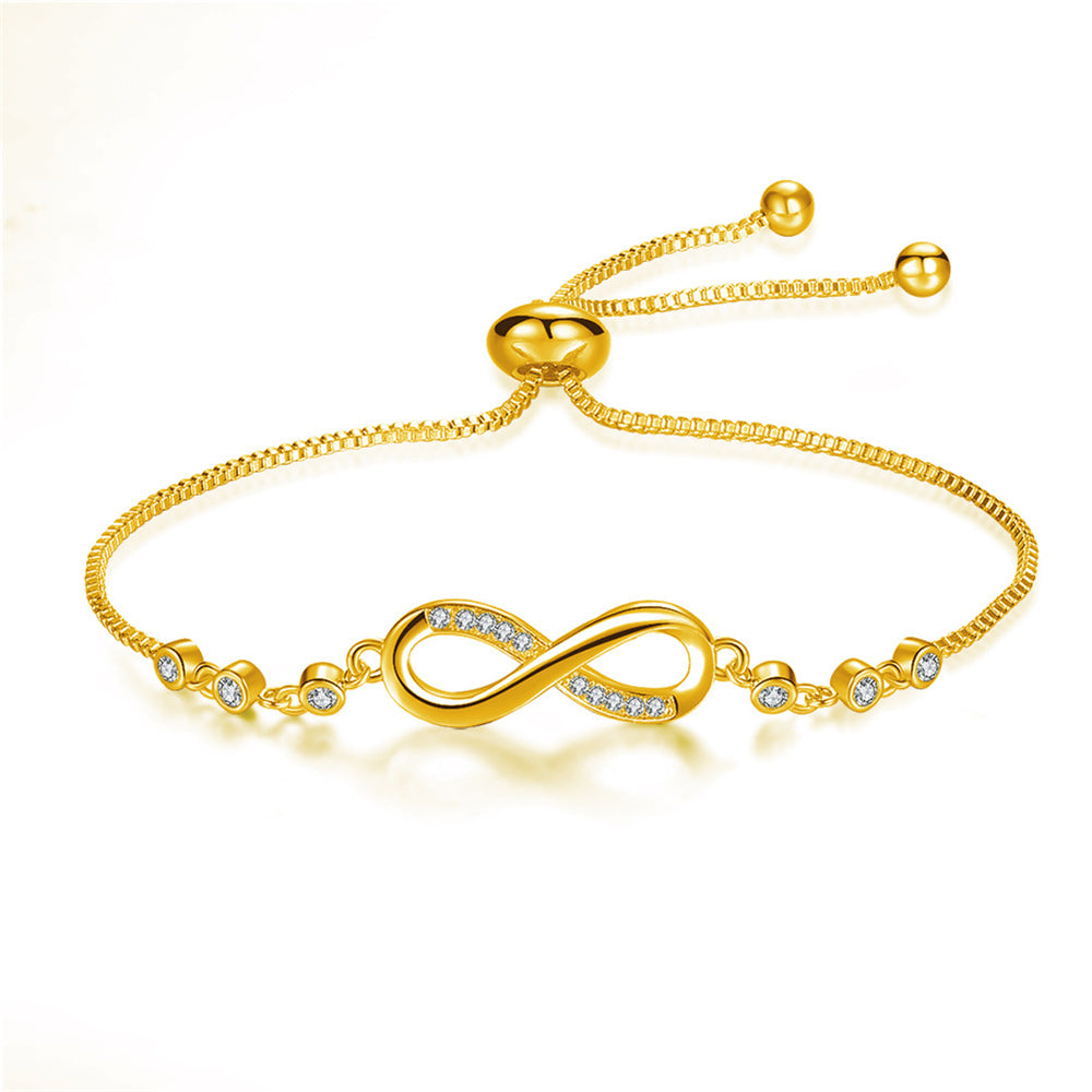 1+1 Offer: Adjustable Infinity Bracelet in Silver