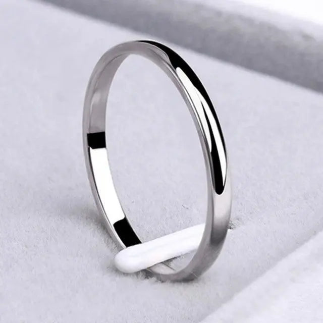 1+1 Offer: Simple ring made of gold and silver