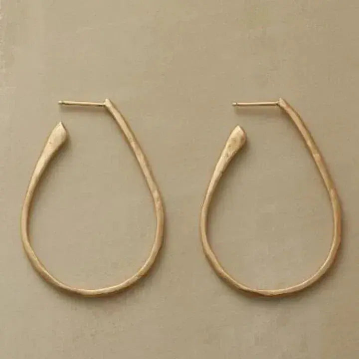 1+1 Offer: Vintage Gold Hoop Earrings