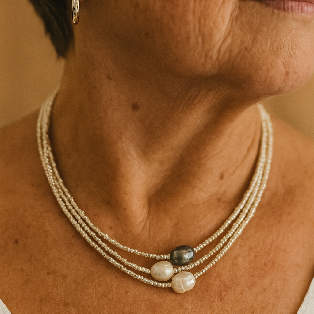 1+1 Offer: Natural Pearl Necklace