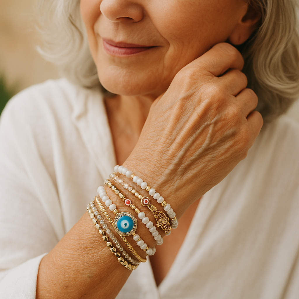 1+1 Offer: Hamsa bracelet bundle