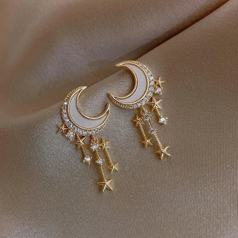 1+1 Offer: Luxurious Moonlight Earrings
