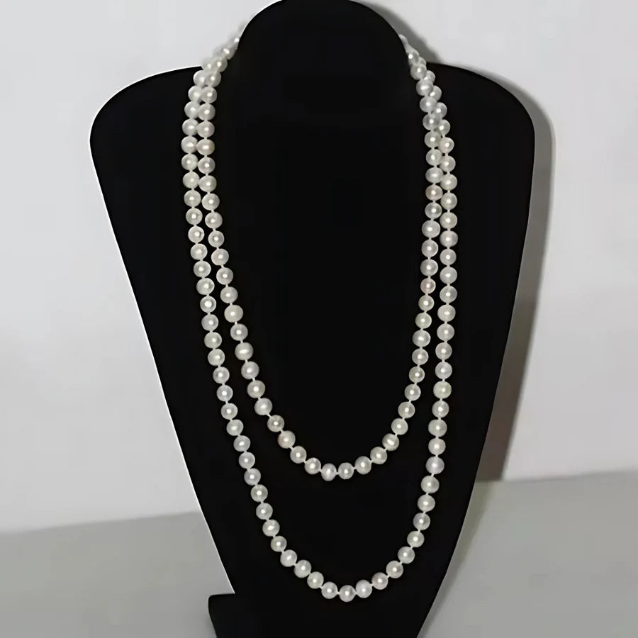 Retro Multi-Layer Pearl Necklace