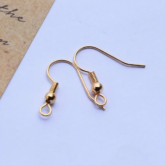 DIY Copper Plated Ear Hooks