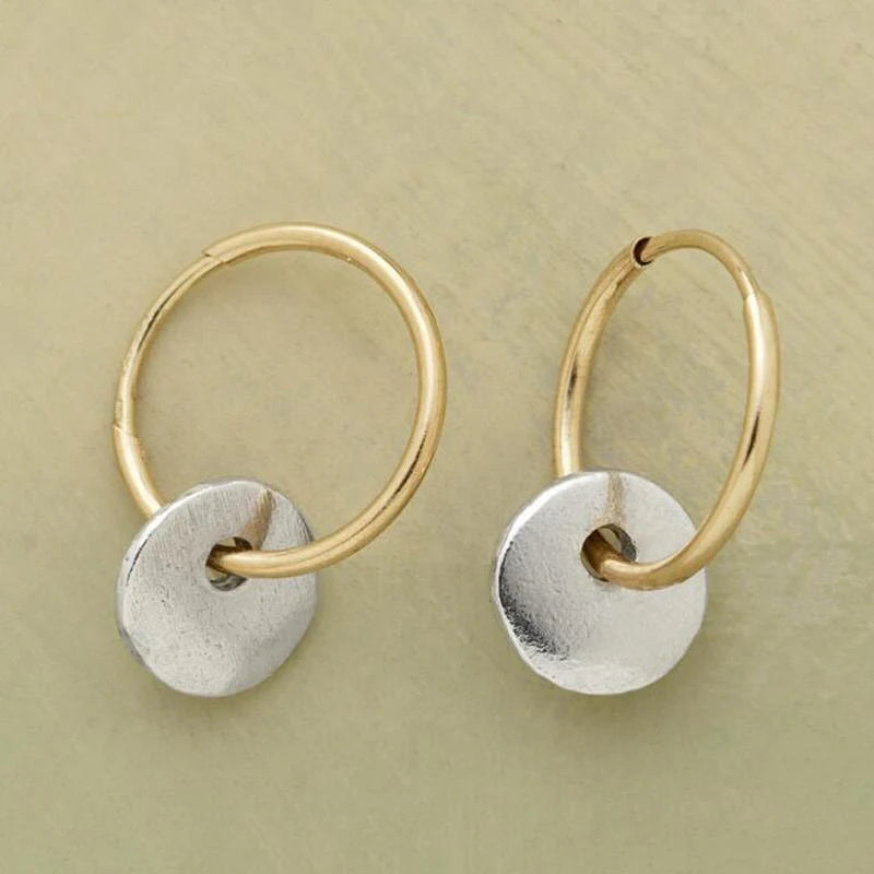 Vintage Gold and Silver Earrings