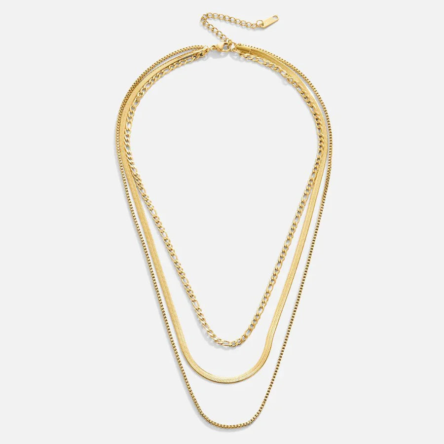 Vienna Layered Chain Necklace