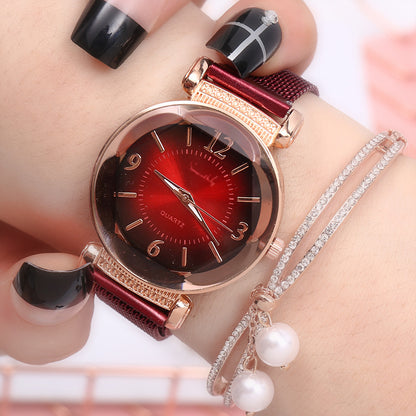 Elegant Neutral Ladies Steel Quartz Watch Timeless Style
