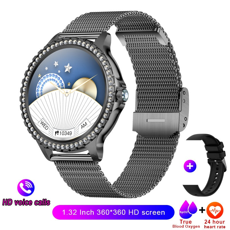 I58 Smart Watch For Women Health Heart Rate Blood Oxygen