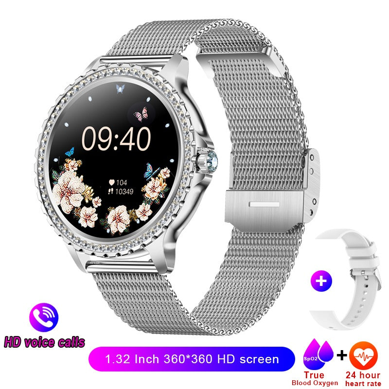 I58 Smart Watch For Women Health Heart Rate Blood Oxygen