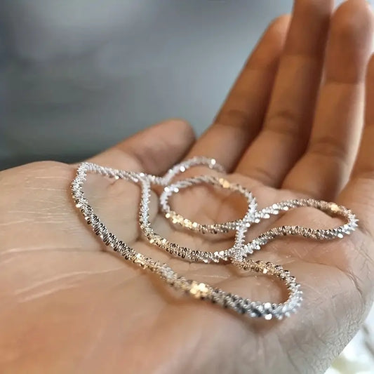 Sparkling Sky Star Chain Necklace