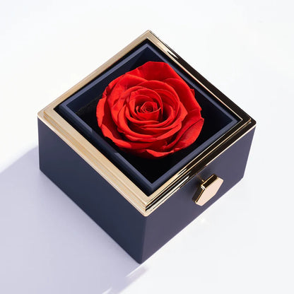 Rose Box & Hug Necklace