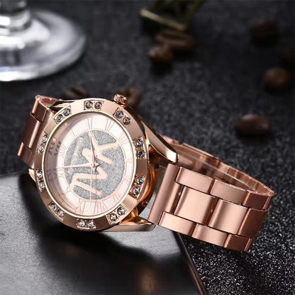 Prestige Gold Bracelet Quartz Watch TVKLogo Edition