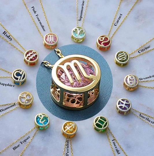 Double-Sided Zodiac Necklace