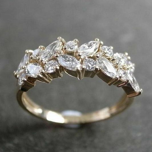 1+1 Offer: Vintage Zirconia Ring
