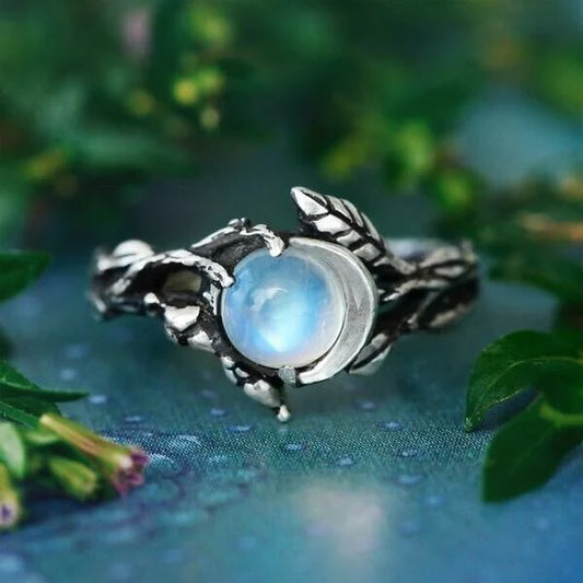 Holly | Celestial Moonstone Ring