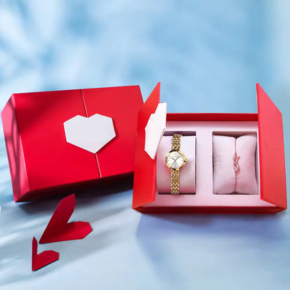 Luxurious Gold Minimalist Watch With Premium Waterproof