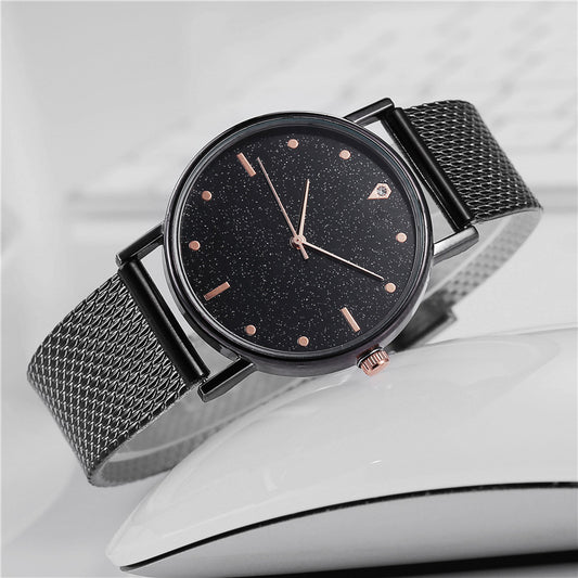 Xingkong Womens Refined Timeless Silicone Mesh Watch