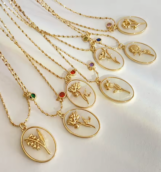 Lifepath Birthstone Necklace