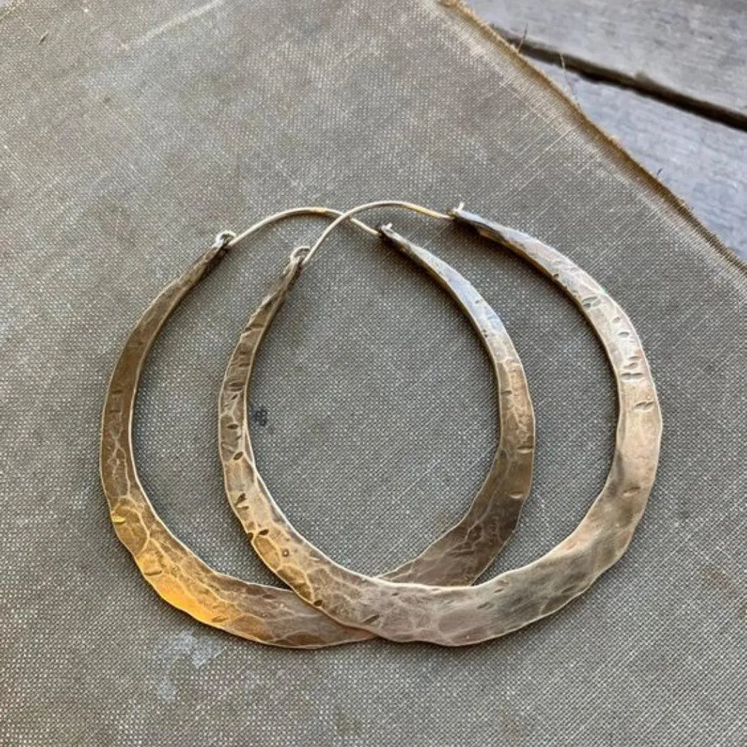 1+1 Offer: Vintage Old Hoop Earrings