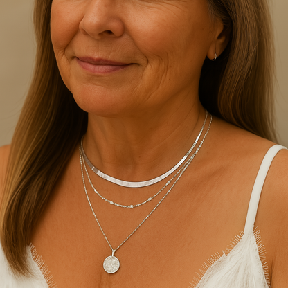 1+1 Offer: Silver Necklace