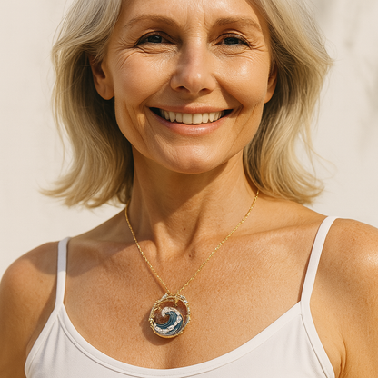 1+1 Offer: Ocean's oath necklace