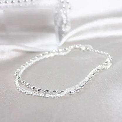 1+1 Offer: Silver Zirconia Bracelet