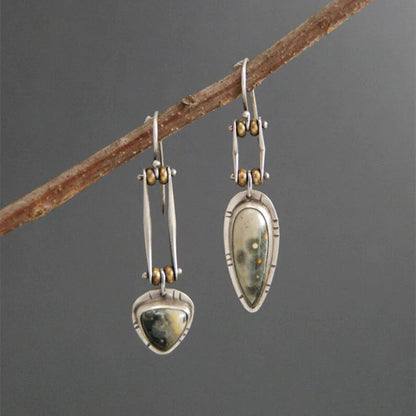 1+1 Offer: Antique" asymmetric earrings