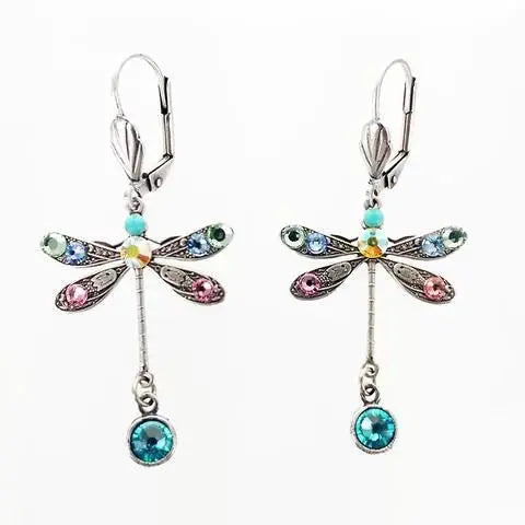 1+1 Offer: Elegant Carved Dragonfly Earrings