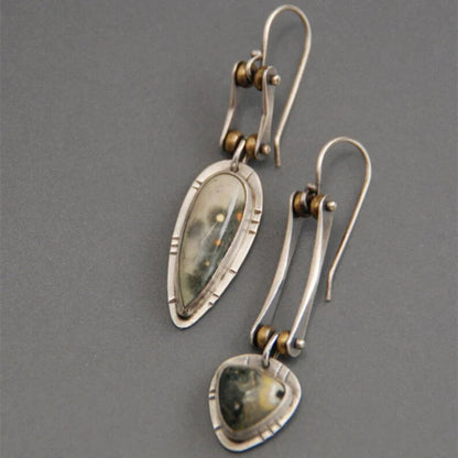 1+1 Offer: Antique" asymmetric earrings