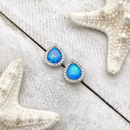 1+1 Offer: Opal and Silver Earrings