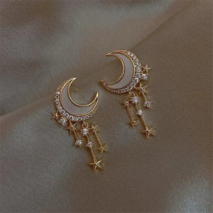 1+1 Offer: Luxurious Moonlight Earrings