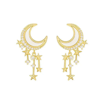 1+1 Offer: Luxurious Moonlight Earrings