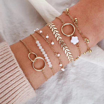 1+1 Offer: Pack of Boho Bracelets in Gold