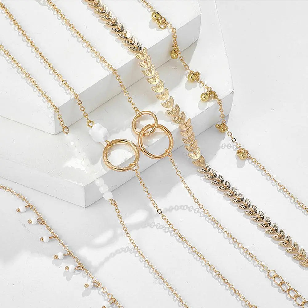 1+1 Offer: Pack of Boho Bracelets in Gold