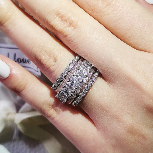 Simple Fashion Stone Ring for women