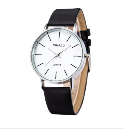 Elegant Silver Quartz Business Watch for Professionals