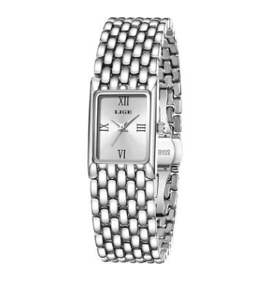 Extravagant Gold Tone Quartz Watch Stainless Steel