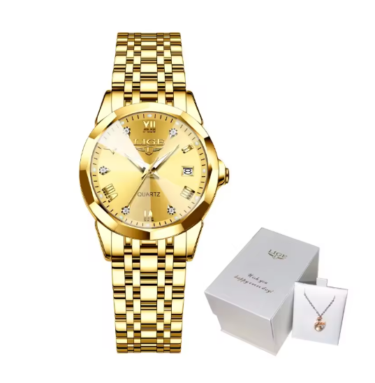 Ultra Slim Quartz Watch With Minimalist Dial Silhouette