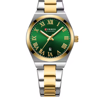 Elegant Minimalist Ladies Watch With Roman Numerals