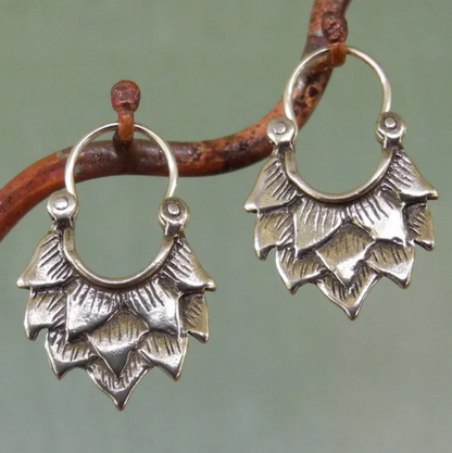 Geometric Gypsy Metal Earrings
