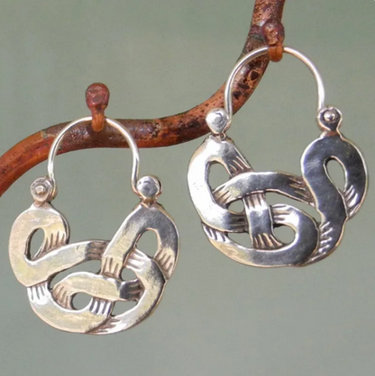 Geometric Gypsy Metal Earrings