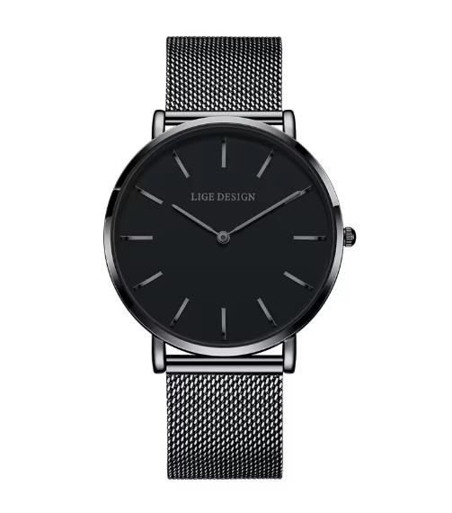 Minimalist Stainless Steel Watch for Everyday Wear