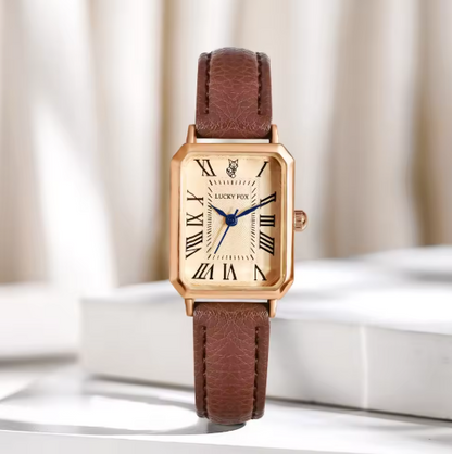 Exquisite Square Vintage Digital Dial Wristwatch Elite