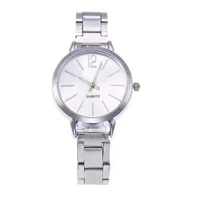 Elegant Golden Tone Stainless Steel Minimalist Watch